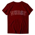 thumbnail image 5 of Moda para mujer Tops Funny Printe CasualFit Camisetas Blusa Estampado Camisa Fridja  bn2887, 5 of 5
