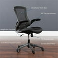 thumbnail image 3 of UrbanPro Mid-Back Mesh Office Chair in Black, 3 of 13