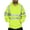 Green, variant on cllios Men's Hi Vis Hoodies Viz Visibility Zip Up Fleece Sweatshirt Work Hoodie Jacket Reflective Jacket for Men Big and Tall