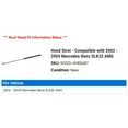 thumbnail image 2 of Hood Strut - Compatible with 2002 - 2004 Mercedes-Benz SLK32 AMG 2003, 2 of 2