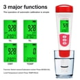 thumbnail image 3 of LCD Digital Water Quality Meter Hydrogen Rich Content Tester 3 In 1 H2/ORP/Temp Monitor Oxidation-reduction Potential Test Pen ,Multifunctional, 3 of 7
