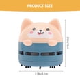 thumbnail image 2 of 1Set Desktop Vacuum Cleaner Compact Design ABS For Home And Office Use, 2 of 8