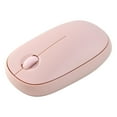 thumbnail image 3 of onn. Slim Wireless 3-Button Computer Mouse, Bluetooth and Nano USB Receiver, 1600 DPI, Pink, 3 of 12