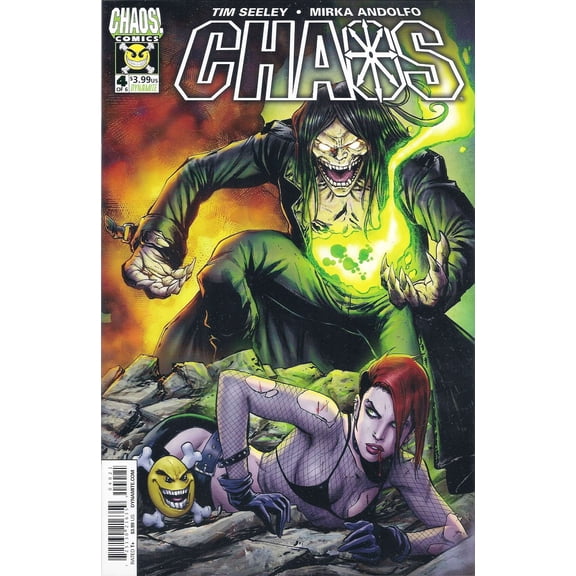 Chaos #4A VF ; Dynamite Comic Book