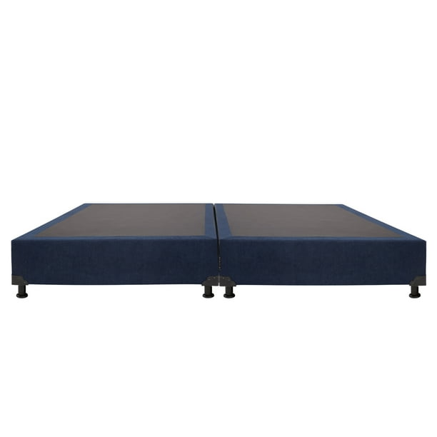 Box Base Cama King Size Dicasa Bless Azul Marino