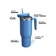 thumbnail image 2 of Termo Hydrapeak Voyager de 40 oz con asa y popote azul, 2 of 8