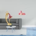 thumbnail image 2 of Estatua de ciervo durmiendo de bailarina de ballet, figura de resina, escultura artística, decoración de mesa para oficina, dormitorio, cocina, comedo, 2 of 8