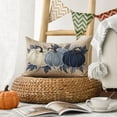 thumbnail image 6 of Sm:)e Pumpkin Fall Pillow Covers 12x20 Inch, Cushion Covers for Sofa Seasonal Home Decor, 6 of 8