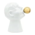 thumbnail image 6 of Sagebrook Home 12" Bubble Gum Man, White, 6 of 7