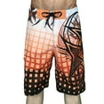 thumbnail image 2 of Mens Bañador Mens Casual Swim Trunks Quick Dry Printed Summer Beach Shorts Drawstring with Elastic Waist and Pockets, 2 of 6