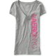 thumbnail image 1 of Camiseta gráfica Aeropostale para mujer Aero Nyc gris pequeña, 1 of 1