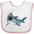 thumbnail image 3 of Inktastic Great White Shark Boys or Girls Baby Bib, 3 of 4
