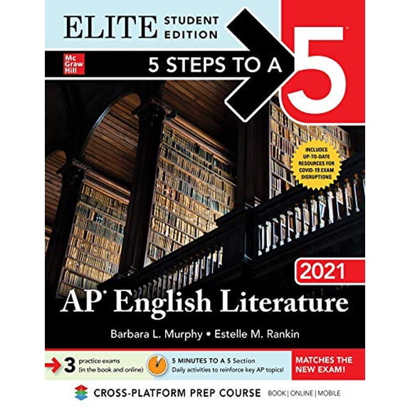 Pre-Owned 5 Steps to a 5: AP English Literature 2021 Elite Student Edition (Paperback) 1260466949 9781260466942