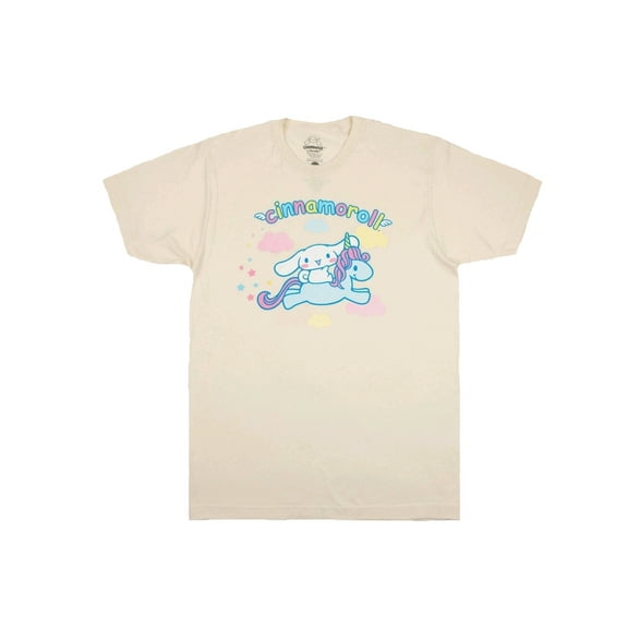 Sanrio Cinnamoroll Beige Graphic T-Shirt - Medium