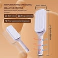 thumbnail image 2 of Self-Cleaning Massage Air-bag Hair Comb Washable Soft Tooth Massage Comb for Hair Styling, 2 of 5