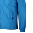 thumbnail image 4 of FSYBOA Boys Zip Up Jackets, Lightweight Athletic Windproof Casual Kids Fall Outerwear Light Blue Size 13-14T, 4 of 4
