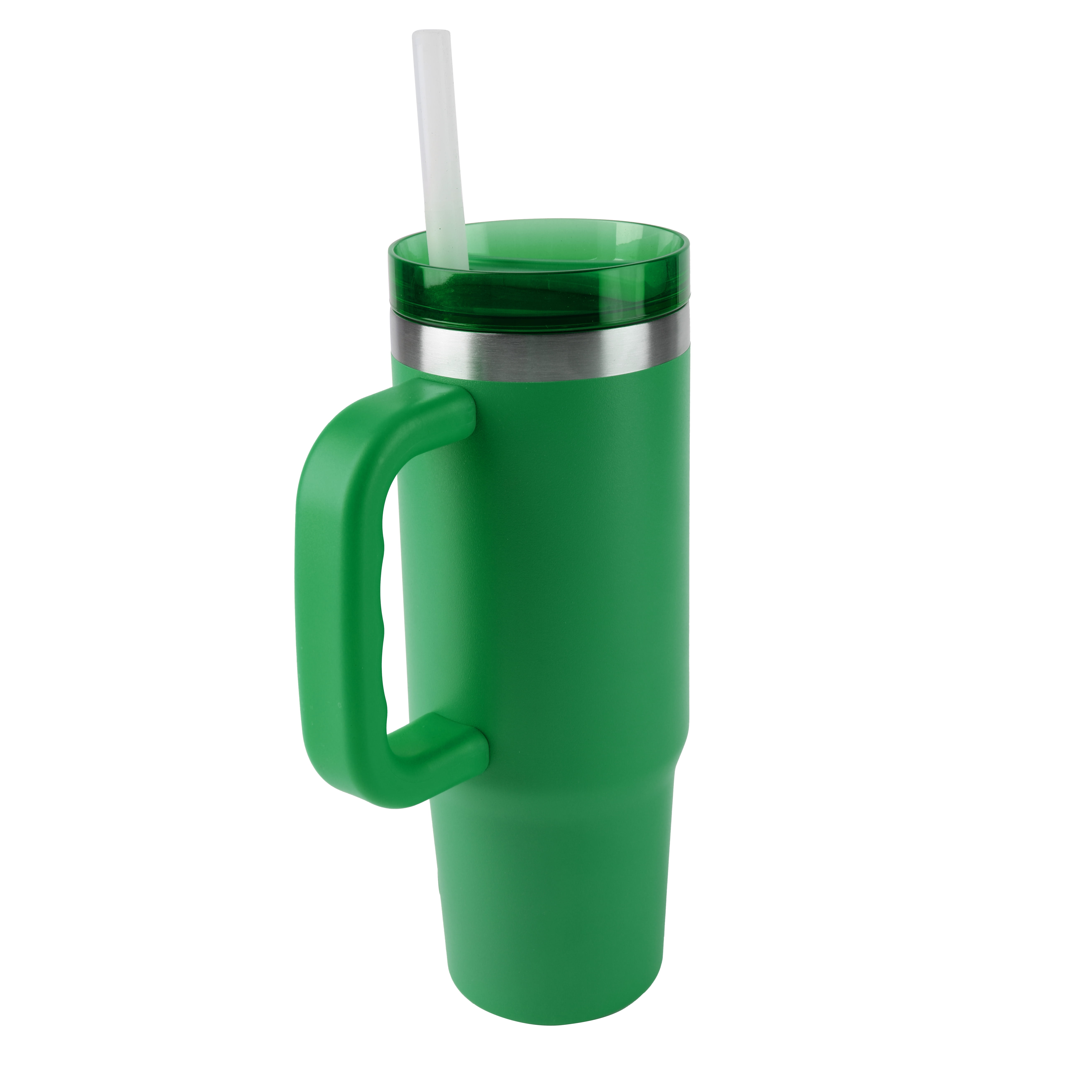 Ozark Trail 30oz Tumbler with handle- Bright Green