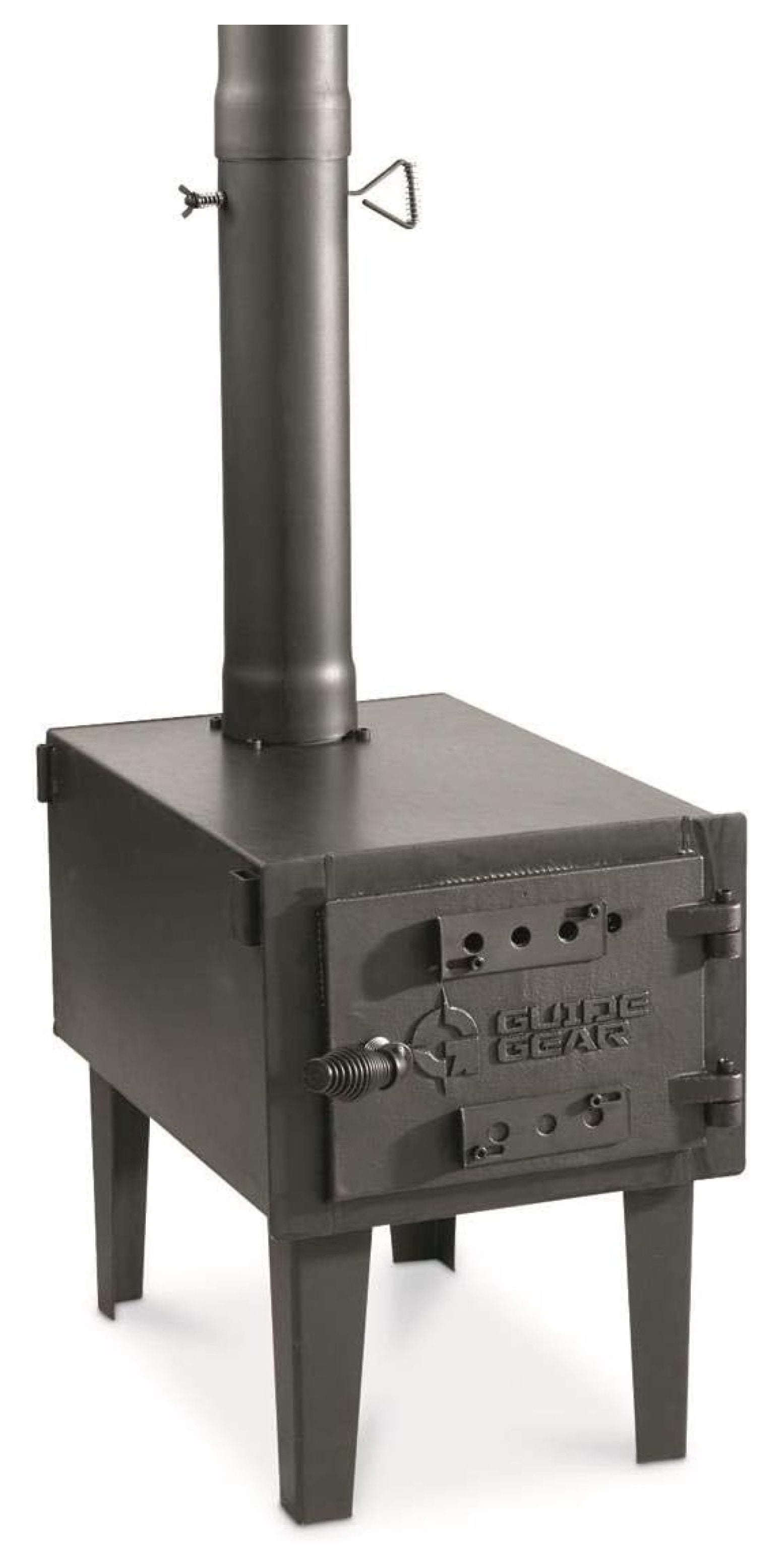 Outdoor Wood Burning Stove, Portable with Chimney Pipe for Cooking, Camping, Tent, Hiking, Fishing, Backpacking