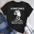 thumbnail image 3 of Sometimes I Just Be Weirdin’ Frog T-Shirt – Funny Coffee Frog Tee for Quirky Weirdos & Unique Vibes, 3 of 5