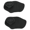 thumbnail image 2 of Silicone Workout Grips, Small Lightweight 2PCS Ergonomic Design Fingerless Gym Grip Non Slip Texture  for Weight Lifting Black, 2 of 7