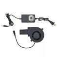thumbnail image 3 of 1 Set Speed Controller Blower Fan Home Garden Blower Fan Cooking For Bbq Heater Blower For Car Portable Machine Av Cabinet, 3 of 4