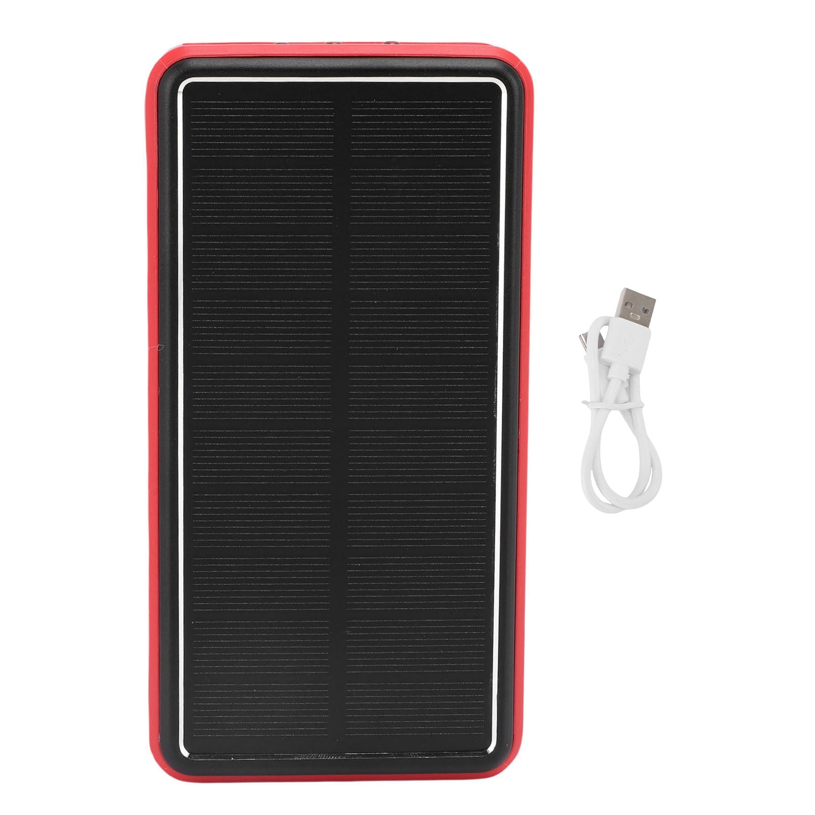 Garden Care Solar Power Bank 50000mAh Aluminum Alloy USB Portable Charger Battery Pack LED Light Outdoor Camping Emergency