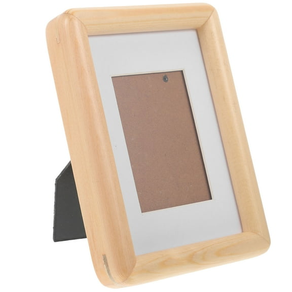 HEMOTON Wooden Picture Frame for Home Decor Multi Color Lightweight Crafted from Wood Ideal for DIY Crafts 6.5x8.5 Inches