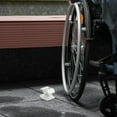 thumbnail image 1 of HAMPPLIES wheelchair rod clips Cane Holder Aluminium Alloy Pipe Fixation for Various Occasions 1Set, 1 of 6