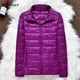 thumbnail image 1 of Chaqueta fina ultraligera de invierno para mujer, chaquetas con capucha de plumón de pato blanco, abrigo cálido de manga larga, Parka, prendas de vestir portátiles para mujer Tan Jianjun unisex, 1 of 2