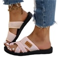 thumbnail image 3 of Norvail Womens Hollow Mesh Orthopedic Slide Sandals, Wide Foot Sandals for Women Dressy, Breathable Comfortable Summer Beach Walking Shoes for Vacation Casual, 3 of 5