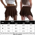 thumbnail image 2 of Vestido Falda De Encaje Una Línea Slim Fit Mujer Traje Diario Corto Plisado Ygjytge Café T L para Mujer, 2 of 9