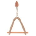 thumbnail image 1 of Shisuyan 1Pc Retro Hemp Rope Toilet Paper Holder Roll Paper Rack Wall Mount Towel Rack, 1 of 8