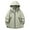 Beige, variant on AnuYalue Hooded Jacket for Men Casual Waterproof Rain Jackets Fall Winter Windproof Coat with Pockets Fashion Soild Color Outerwear