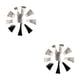 thumbnail image 2 of Soidarity Pro 9 tamaños Easy French Cut V Line Consejos en forma de almendra Manicure Edge Trimmer Acrílico Rosa Blanco French Nails Plata S 2piezas Soidarity CBP157943, 2 of 6