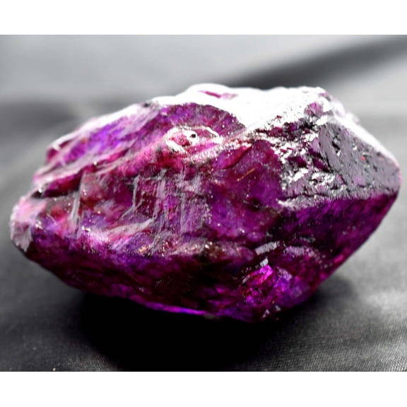 634 Ct Natural Purple Tanzanite Uncut Rough CERTIFIED Jewelry Making Gemstone