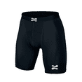 thumbnail image 1 of Short de Licra Unisex Deportivo Interior de Compresión 3/4 Para Hacer Ejercicio negro ZAPARI Licra Deportiva, 1 of 6
