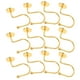 thumbnail image 3 of 12 ganchos de metal para cortina de ducha, diseño de botón redondo, anillos decorativos modernos para baño, barra de ducha, ventana, puerta y cortina, 3 of 8