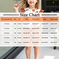 thumbnail image 3 of Cethrio Toddler Girls' Summer Short Sets, Casual 2 Piece Cotton Flutter Sleeve Outfit Sets Orange Size 4 T, 3 of 5
