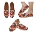 thumbnail image 5 of Boho Tie Dye Brown Dress (Size:L; Style:Boho Tie Dye V-Neck Loose Fit Dress (Model D62);), 5 of 5