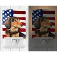 thumbnail image 2 of Caroline's Treasures LH9030CNL Flag with Dachshund Ceramic Night Light, 6x4x3", multicolor, 2 of 2