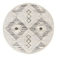 thumbnail image 3 of Unique Loom Arlo Collection Area Rug - Kai (3' 3" Round Sandy Beige/Gray), 3 of 7