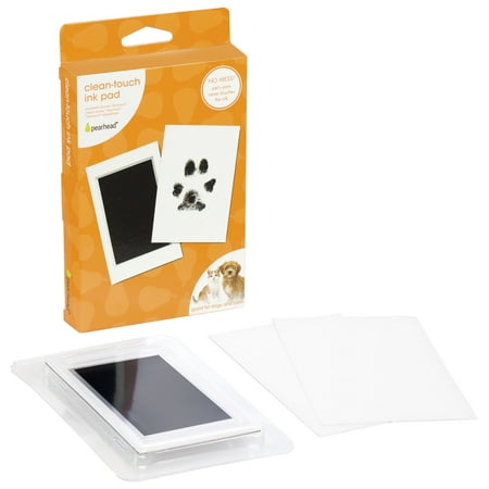 UPC: 0698904830344 | Pearhead Pet Paw Print Clean-Touch Ink Pad and Imprint Cards  Cats or Dogs  Black