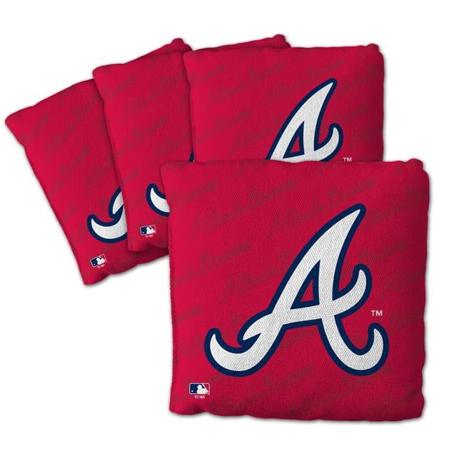 MLB Atlanta Braves Cornhole Bags - 4PK - Red