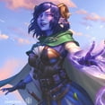 thumbnail image 5 of Universus Critical Role - Jester Playmat - Mighty Nein, 24 x 14" Neoprene Mat, Tabletop Card Game Accessory, UVS Games, Officially Licensed, 5 of 5