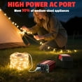 thumbnail image 4 of Inversor de Corriente LIVOWALNY 300W 18V a 110V con 2 Salidas AC y 2 Puertos USB, 4 of 9