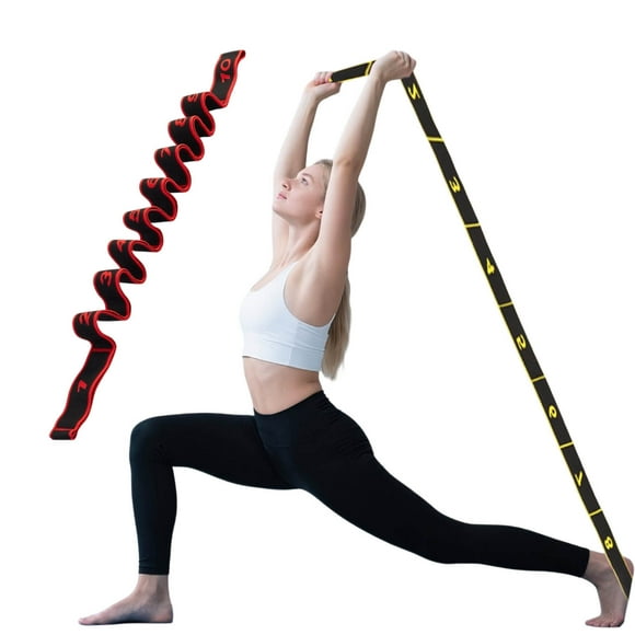 Bande Élastique d'Entraînement de Danse Latine pour Adultes et entraînement Physique à Domicile Bande Extensible Polyvalente pour Force Flexibilité et Entraînement Cardio