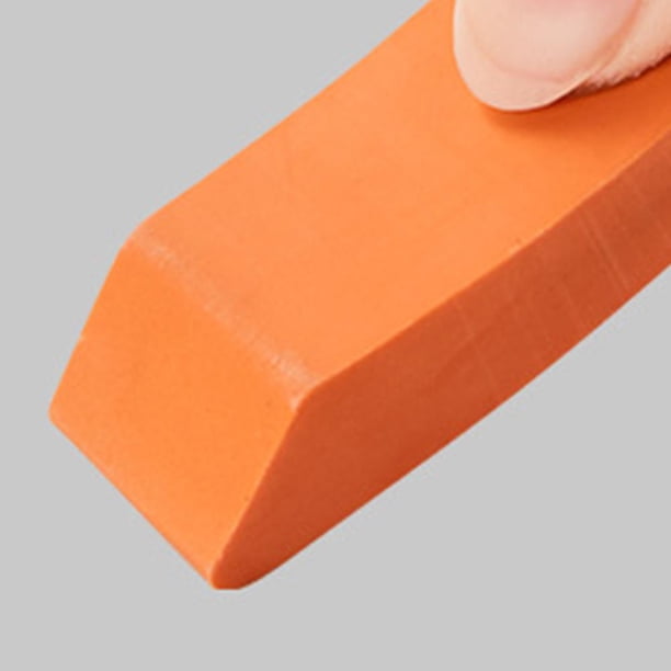 Quitamanchas Borrador de goma reutilizable Herramientas de limpieza Accesorios (naranja)