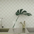 thumbnail image 5 of Tempaper Checkmate Black & White Peel and Stick Wallpaper, 20.5" x 16.5', 5 of 5