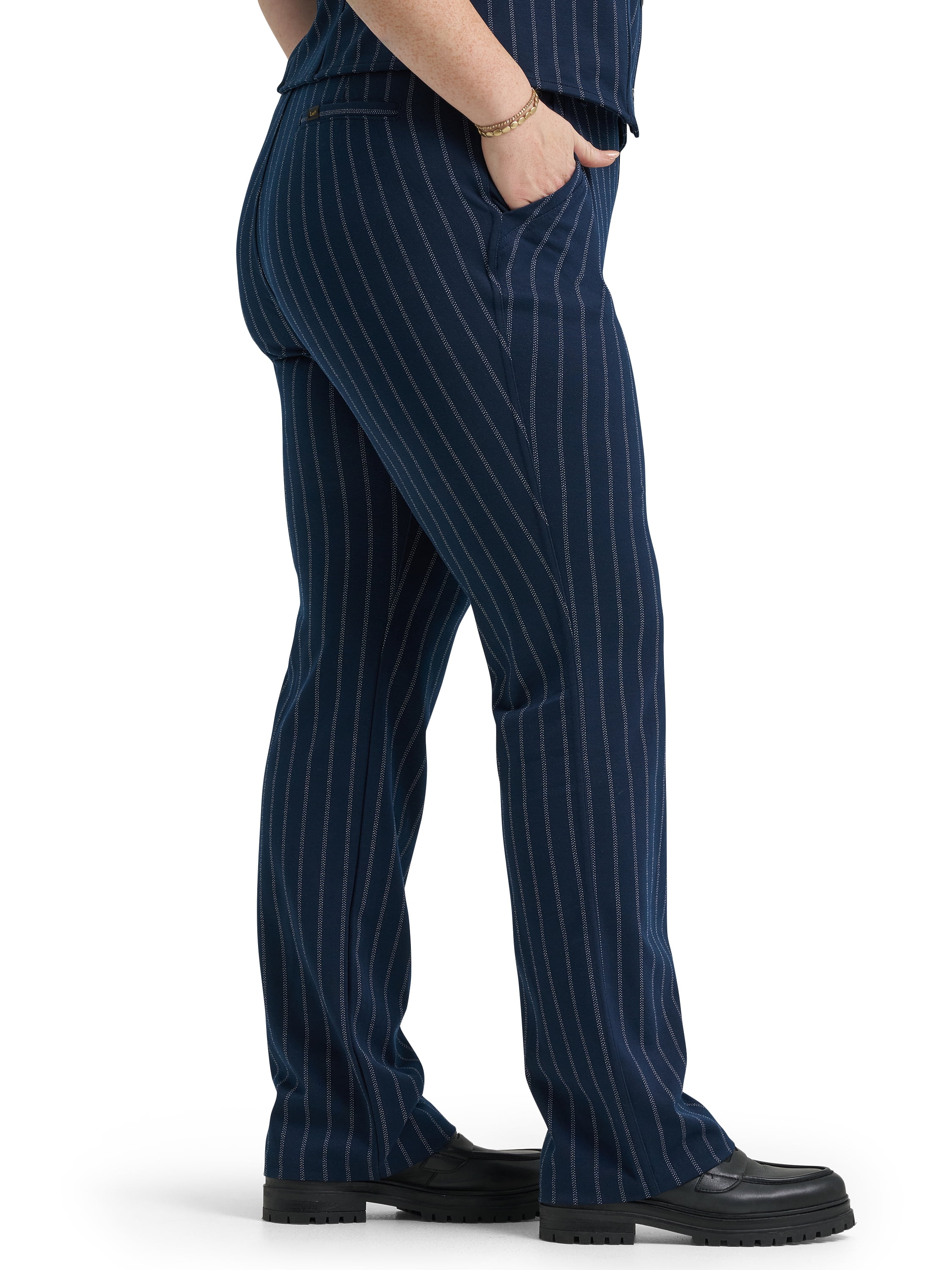 Lee® Women's Plus Straight Knit Pant, Sizes 4-24