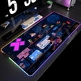 thumbnail image 4 of Alfombrilla de ratón RGB Neon City, alfombrillas de ratón grandes para juegos, alfombrillas de ratón luminosas, alfombrilla de ratón LED grande, alfombrilla de escritorio, alfombrillas de teclado retr, 4 of 5